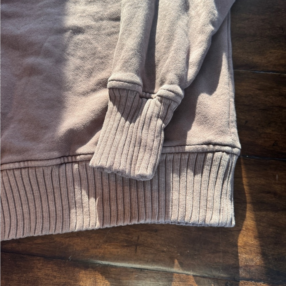 Aerie Brown Hoodie Sweater- Size XS - Picture 8 of 10